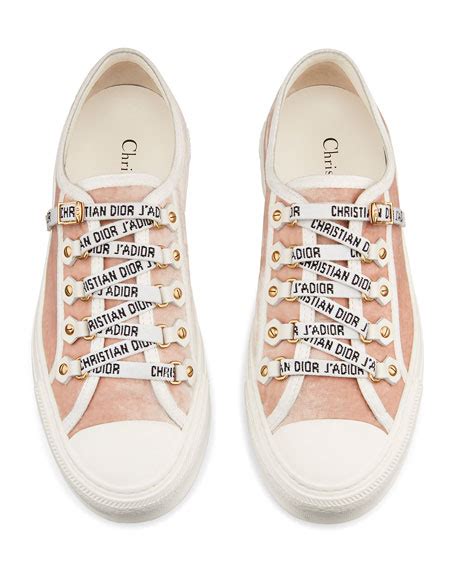 walk n dior velvet sneaker